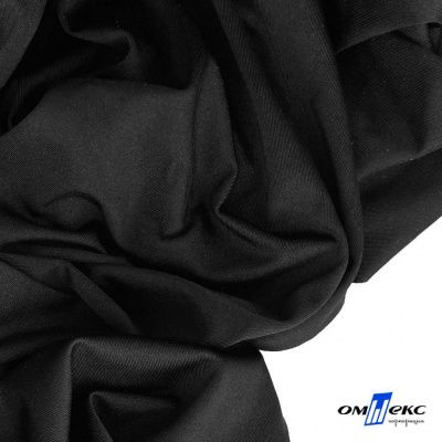 Бифлекс "ОмТекс", 200г/м2, 150см, цв.-черный (Black), блестящий - купить в Камышине. Цена 1 487.87 руб.