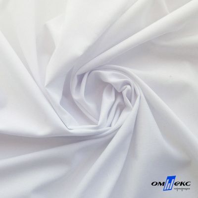 Ткань сорочечная Илер 100%полиэстр, 120 г/м2 ш.150 см, цв.белый - купить в Камышине. Цена 290.24 руб.