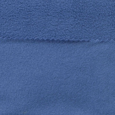Флис DTY 19-4027, 180 г/м2, шир. 150 см, цвет джинс - купить в Камышине. Цена 646.04 руб.