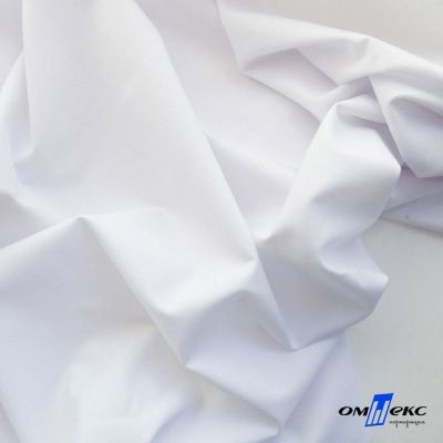 Ткань сорочечная Илер 100%полиэстр, 120 г/м2 ш.150 см, цв.белый - купить в Камышине. Цена 290.24 руб.