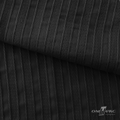 Ткань плательная 100%хлопок, 115 г/м2, ш.140 +/-5 см #103, цв.(17)-чёрный - купить в Камышине. Цена 548.89 руб.