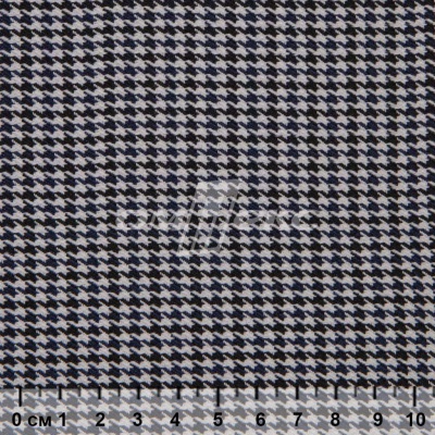 Ткань костюмная "Мишель", 254 гр/м2,  шир. 150 см, цвет белый/синий - купить в Камышине. Цена 408.81 руб.