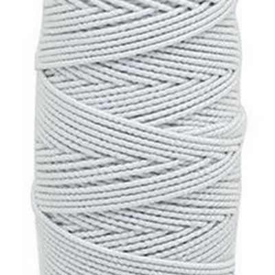 Нитка - резинка Спандекс 25 м (уп-10шт)-белые - купить в Камышине. Цена: 35.65 руб.