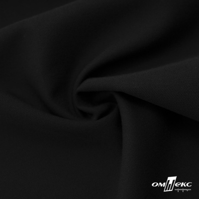 Ткань костюмная "Прато" 80% P, 16% R, 4% S, 230 г/м2, шир.150 см, черный - купить в Камышине. Цена 470.17 руб.
