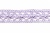 Тесьма кружевная 0621-1855, шир. 18 мм/уп. 20+/-1 м, цвет 107-фиолет - купить в Камышине. Цена: 466.97 руб.