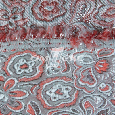 Ткань костюмная жаккард, 135 гр/м2, шир.150см, цвет красный№12 - купить в Камышине. Цена 441.92 руб.