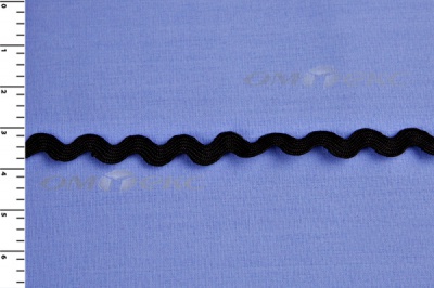 Вьюнчик черный 5мм (15+/-1ярд) - купить в Камышине. Цена: 62.48 руб.