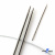 Спицы для вязания металлические d-2.5 мм круговые на тросике 53 см - купить в Камышине. Цена: 53.90 руб.