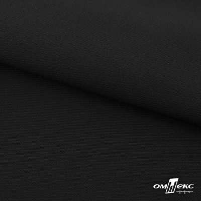 Ткань костюмная "Микела", 96%P 4%S, 255 г/м2 ш.150 см, цв-черный #1 - купить в Камышине. Цена 345.40 руб.