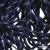 Шнурки #107-19, круглые 130 см, двухцветные цв.тём.синий/белый - купить в Камышине. Цена: 22.14 руб.