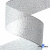 Лента металлизированная "ОмТекс", 50 мм/уп.22,8+/-0,5м, цв.- серебро - купить в Камышине. Цена: 149.71 руб.