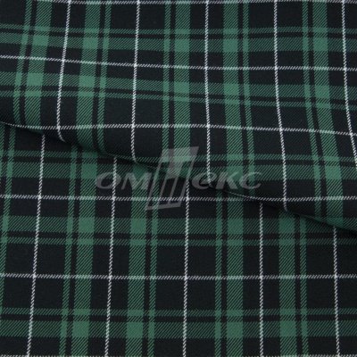Ткань костюмная Клетка 25577, т.зеленый/зеленый./ч/бел, 230 г/м2, шир.150 см - купить в Камышине. Цена 539.74 руб.