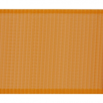 Лента капроновая "Гофре", шир. 110 мм/уп. 50 м, цвет оранжевый - купить в Камышине. Цена: 26.93 руб.