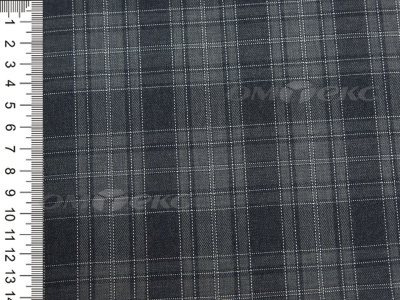 Ткань костюмная клетка 25235 2003, 185 гр/м2, шир.150см, цвет серый/сер - купить в Камышине. Цена 