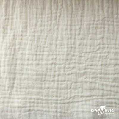 Ткань Муслин, 100% хлопок, 125 гр/м2, шир. 135 см (16) цв.молочно белый - купить в Камышине. Цена 337.25 руб.