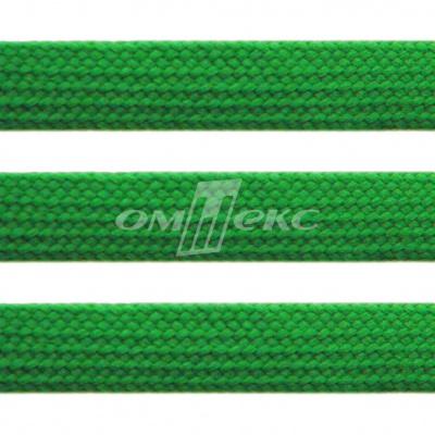 Шнур 15мм плоский (100+/-1м) №16 зеленый - купить в Камышине. Цена: 10.21 руб.