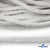 Шнур плетеный d-6 мм круглый, 70% хлопок 30% полиэстер, уп.90+/-1 м, цв.1076-белый - купить в Камышине. Цена: 588 руб.