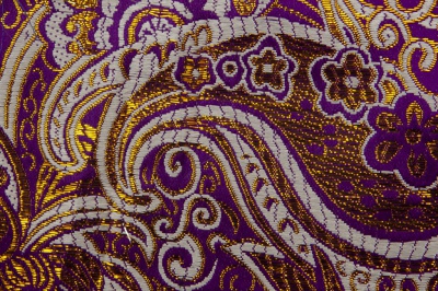 Ткань костюмная жаккард №9, 140 гр/м2, шир.150см, цвет фиолет - купить в Камышине. Цена 387.20 руб.