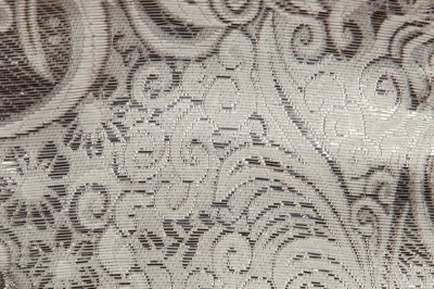 Ткань костюмная жаккард №10, 140 гр/м2, шир.150см, цвет св.серебро - купить в Камышине. Цена 383.29 руб.