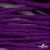 Шнур плетеный d-6 мм, круглый 70% хлопок 30% полиэстер, уп.90+/-1 м, цв.1084-фиолет - купить в Камышине. Цена: 588 руб.