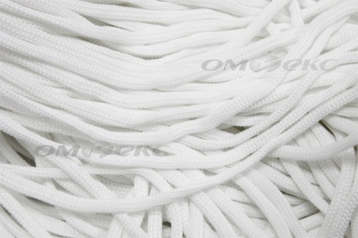 Шнур Т-02 (4с2) мелкое плетение 4мм 100 м белый - купить в Камышине. Цена: 2.50 руб.