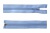 Спиральная молния Т5 351, 75 см, автомат, цвет св.голубой - купить в Камышине. Цена: 16.28 руб.