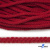 Шнур плетеный d-6 мм, круглый 70% хлопок 30% полиэстер, уп.90+/-1 м, цв.1064-красный - купить в Камышине. Цена: 588 руб.