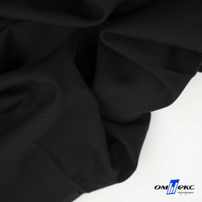Ткань костюмная "Матте" 80% P, 16% R, 4% S, 170 г/м2, шир.150 см, цв-черный #1 - купить в Камышине. Цена 372.90 руб.