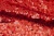 Сетка с пайетками №18, 188 гр/м2, шир.130см, цвет красный - купить в Камышине. Цена 371 руб.