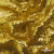Сетка с пайетками, 188 гр/м2, шир.140см, цвет жёлтое золото - купить в Камышине. Цена 510.31 руб.