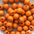 0309-Бусины деревянные "ОмТекс", 16 мм, упак.50+/-3шт, цв.003-оранжевый - купить в Камышине. Цена: 62.22 руб.