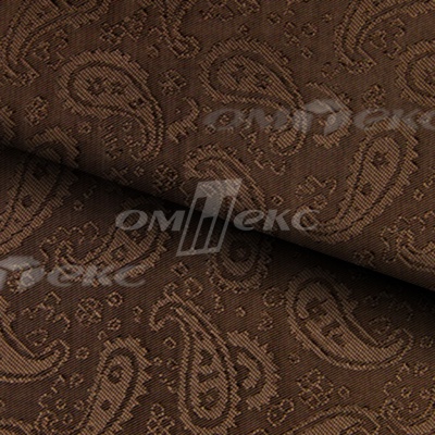 Ткань подкладочная жаккард Р14098, 19-1217/коричневый, 85 г/м2, шир. 150 см, 230T - купить в Камышине. Цена 166.45 руб.