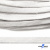 Шнур плетеный d-8 мм плоский, 70% хлопок 30% полиэстер, уп.85+/-1 м, цв.1018-белый - купить в Камышине. Цена: 735 руб.