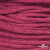Шнур плетеный d-6 мм, 70% хлопок 30% полиэстер, уп.90+/-1 м, цв.1068-фуксия - купить в Камышине. Цена: 588 руб.