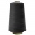 Швейные нитки (армированные) 28S/2, нам. 2 500 м, цвет чёрный - купить в Камышине. Цена: 139.91 руб.