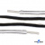 Шнурки #4-27, круглые 130 см, двухцветные (черно/белый) - купить в Камышине. Цена: 47.04 руб.