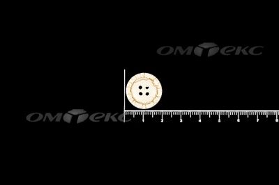 Пуговица деревянная круглая №33 (18мм) - купить в Камышине. Цена: 2.55 руб.