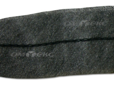 WS7225-прокладочная лента усиленная швом для подгиба 30мм-графит (50м) - купить в Камышине. Цена: 16.97 руб.