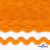 Тесьма вьюнчик 0381-0080, 8 мм/упак.33+/-1м, цвет 9511-оранжевый - купить в Камышине. Цена: 107.26 руб.