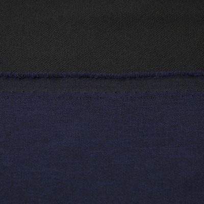 Ткань костюмная 26150 2009, 214 гр/м2, шир.150см, цвет т.синий - купить в Камышине. Цена 358.58 руб.