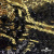 Трикотажное полотно, Сетка с пайетками, шир.130 см, #315, цв.-чёрный/золото - купить в Камышине. Цена 693.39 руб.