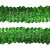 Тесьма с пайетками D4, шир. 30 мм/уп. 25+/-1 м, цвет зелёный - купить в Камышине. Цена: 1 087.39 руб.