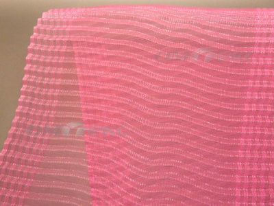 Лента капроновая "Гофре", шир. 110 мм/уп. 50 м, цвет розовый - купить в Камышине. Цена: 35.60 руб.