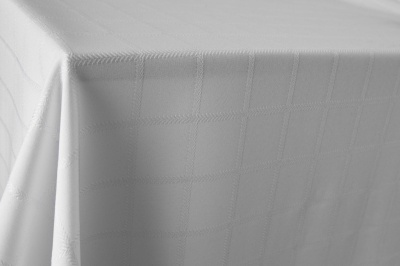 Скатертная ткань 25536/2005, 174 гр/м2, шир.150см, цвет белый - купить в Камышине. Цена 269.46 руб.