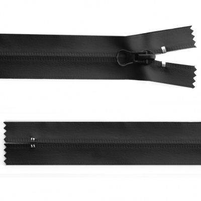 Молния водонепроницаемая PVC Т-7, 20 см, неразъемная, цвет чёрный - купить в Камышине. Цена: 21.56 руб.