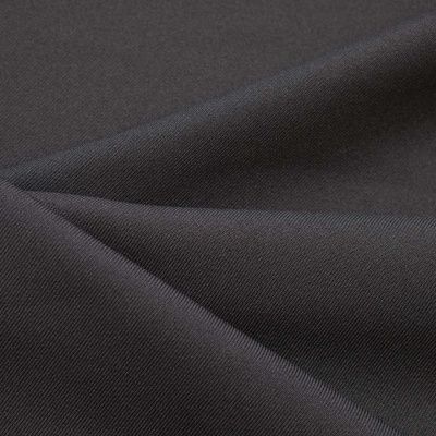 Ткань костюмная 21010 2186, 225 гр/м2, шир.150см, цвет т.серый - купить в Камышине. Цена 390.73 руб.