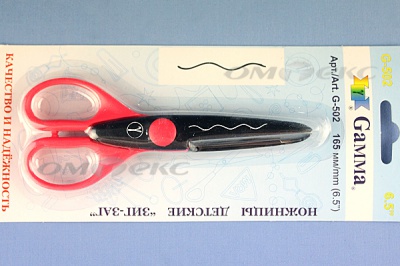 Ножницы G-502 детские 165 мм - купить в Камышине. Цена: 292.21 руб.