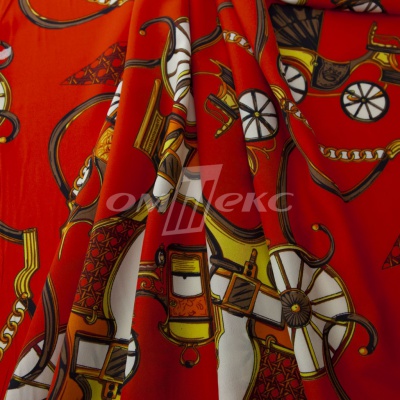 Плательная ткань "Фламенко" 16.1, 80 гр/м2, шир.150 см, принт этнический - купить в Камышине. Цена 241.49 руб.