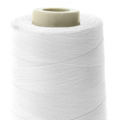 Нитки швейные 40/2 В2, нам. 4 000 м, цвет белый - купить в Камышине. Цена: 107.26 руб.