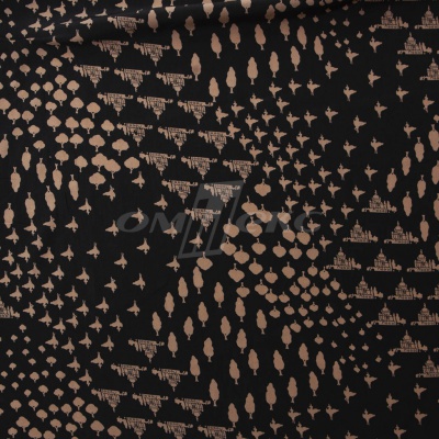 Плательная ткань "Софи" 12.1, 75 гр/м2, шир.150 см, принт этнический - купить в Камышине. Цена 243.96 руб.